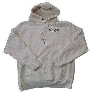 Barstool Golf Hoodie Cream Heavy Duty Graphic Sweatshirt